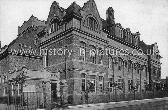 Christchurch School, Wellesley Road, Ilford, Essex. c.1915